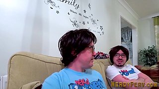 Leeds guys in bj trio with amateur brit