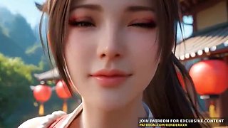 Mai Shiranui 3D Hentai Blowjob - Deep Throat Face Cum Uncensored Anime