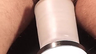 Left Alone to Post Orgasm Machines Restrained to a Cock Milking Machine for a Post Orgasm Torment