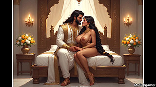 Threesome indian sex