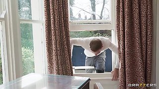 Milf Invites The Window Washers To Fuck Her Deep! With Xander Corvus, Danny D And Kayla Wild