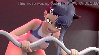 Nagatoro's Gym Adventure in 3D