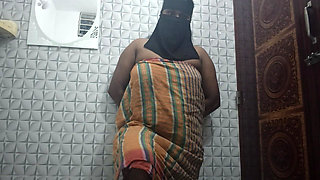 Desi Girl Shower Bathroom