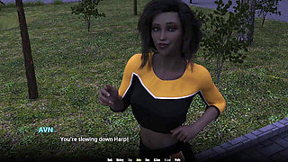 Wvm - Young Brunette Strips and Gives Hard Cock a Hungry Blowjob