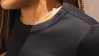 Real Couple Fucking in Fitting Room Trying Clothes Ebony Sex.