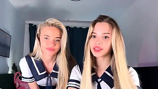 Cherry Blond Small Tit Babe Sucking