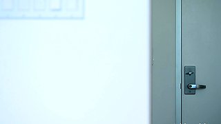 Petite small tit babe with perfect pussy masturbates