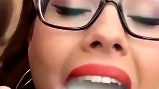 Busty JenKowski bukkake cumslut