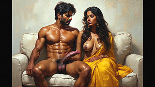 Indian tamil aunty sucking her ex lover cock in her bathroom and sex in shower without knowing her husband