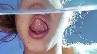 Big boobs milf masturbates with her dildo