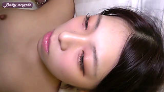 42kg Innocent Shop Girl - Double Raw Creampie with Older Man
