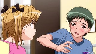 Seduced at home by his petite virgin stepsister - Hentai Uncensored