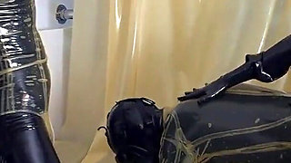 Mistressae & Miss Lilly: Gas Masks Pegging Foursome