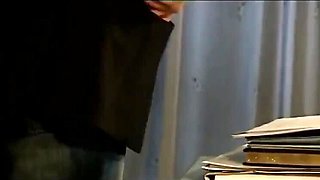 Pretty Brunette Gets Double Penetrated in Hot Anal Threesome