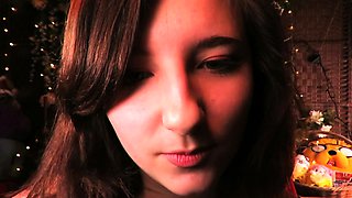 Blonde tight pussy babe has solo toy fun