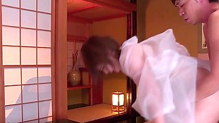 Blowjob and creampie with Yui Nishikawa, the hottest and