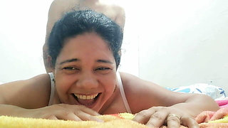 Girlfriend Wanting to Fuck Hard in White Lingerie