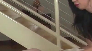 Asian Masseuse Ties and Drains His Balls