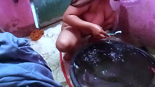 My stepmom always films herself in the shower to show off her big firm