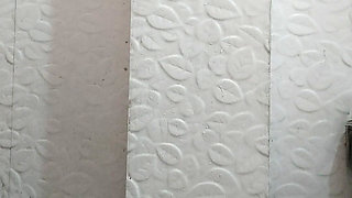 Lucky towel makes my butts jiggle.