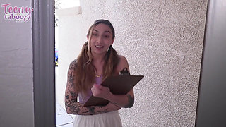 Nina Completes Her School Project