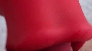POV Solo Girl Cums Hard Using Vibrator with Moving Lips and Tongue - Programmerswife