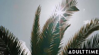 ADULT TIME - Kylie Le Beau Bottoms For Casey Kisses and Owen Gray During CRAZY THREESOME!