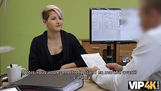 Couch Casting Porno Sale A Une Agence De Pret Donne Une Chance - Lussy Sweet