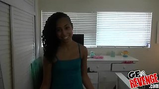 Brunette Slim Passion with Peter Green in Pretty Fun