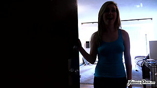Blonde Teen Jessie Parker Wet Dream Comes True