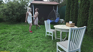 Voyeur Grandpa Watches Us Ass Fucking