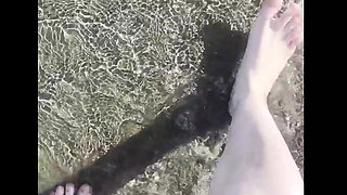 Beach Feet Teasing