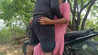 Office Staff Fucks Manager Outside - Desi Babe Pushpa Valli in Hot Outdoor Romance Part 3