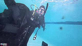Underwater Domination in Full Scuba Gear
