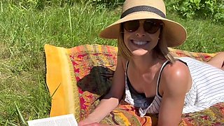 Hubby observes wifey in sundress boink and get internal cumshot from his pal in public area Pornography Flicks - Tube8