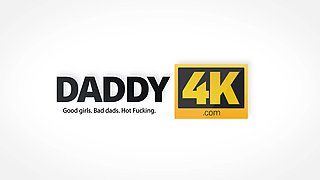 DADDY4K. Guy is surprised to catch his GF and father having dirty sex