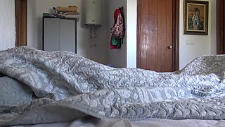 This Turkish Granny Is Shocked!!! I Take Out My Big Cock in Front of Her.