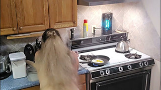 Naked Chores and Squirting