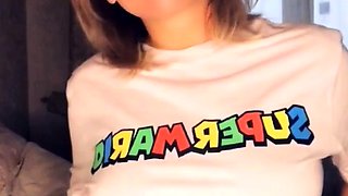 Chubby blonde brianna solo masturbation
