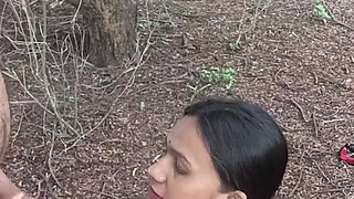Kavita Bhabhi Fuck in Jungle with Tatya in Doggy Style Ass Licking Blowjob and Dirty Cum in Mouth