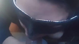 Crazy Lady Hits My Car so I Make Her Give Me a Blowjob