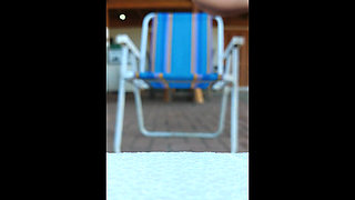 My Stepmom Without Panties Loves to Show off to People on the Street!