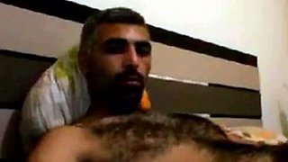 Hairy Horny Daddy Strokes His Big Cock