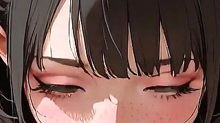 Cute Girl Sloppy Blowjob Anime Hentai Ai