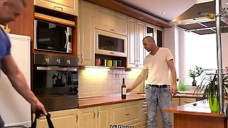 DADDY4K. Nice old and young video in which tall dad fucks...