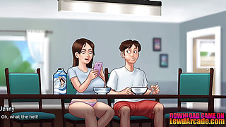 Summertime Saga Porn Game Play Part 02 Nude Sex Game Play