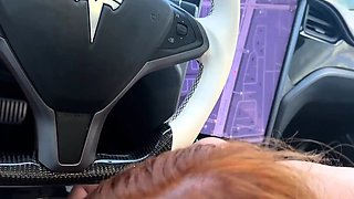 The Hottest Red Head Fucked In Car - Zoey Luna