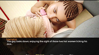 Fucked our girlfriend and friend in the school bus hantai anime video