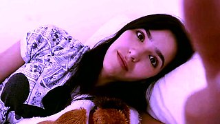 ASMR Glow Unedited Video in Panties - When You Can't Sleep