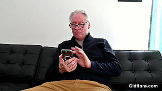 I don't Mind Fucking Old Guys! Samantha Sparkle at OldHans